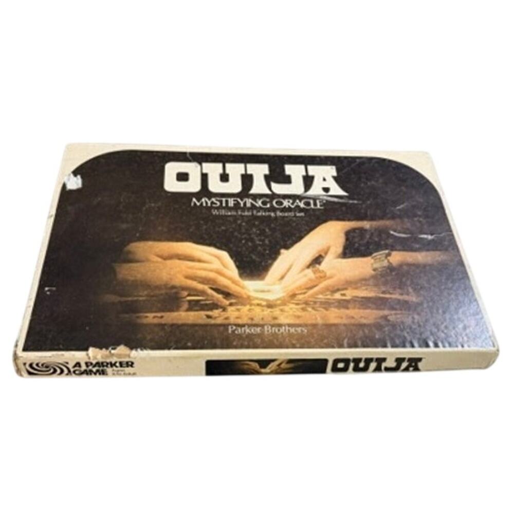 Vintage Parker Brothers Ouija Mystifying Oracle Board Game Salem Mass Complete